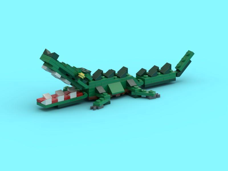crocodile lego