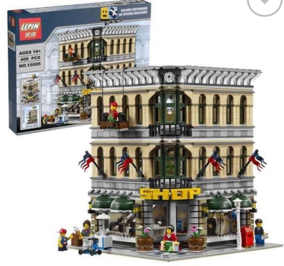 LEPIN LEGO compatible 15005 GRAND EMPORIUM modular building Hobbies Toys Toys Games on Carousell