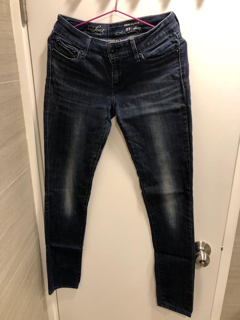 size 27 jeans levis