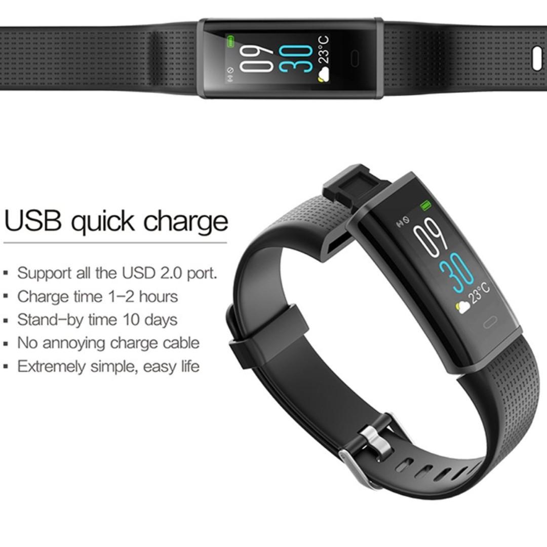 Lintelek replacement band for id130plus hr best sale