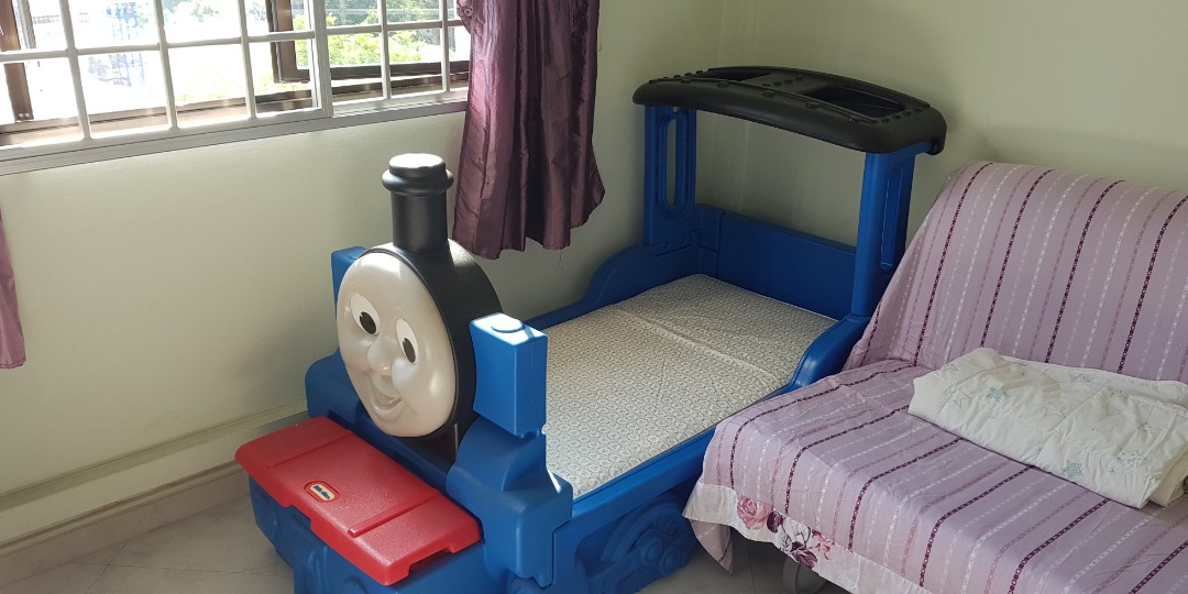 Little Tikes Thomas The Tank Engine Bed With Mattresses Furniture