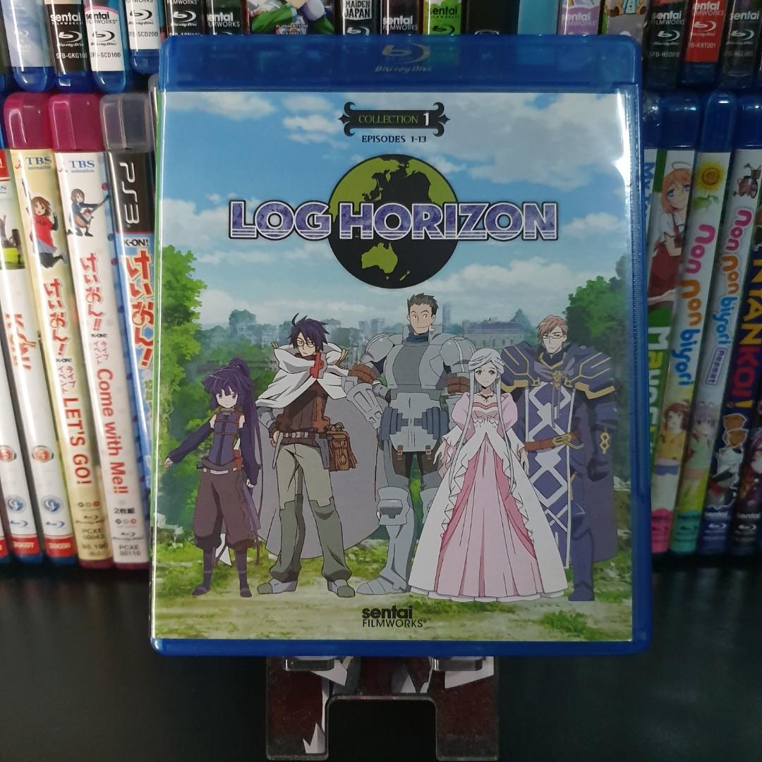 Wallpaper Log Horizon Season 1 Part 1 2 Complete Blu Ray Anime Music For Free