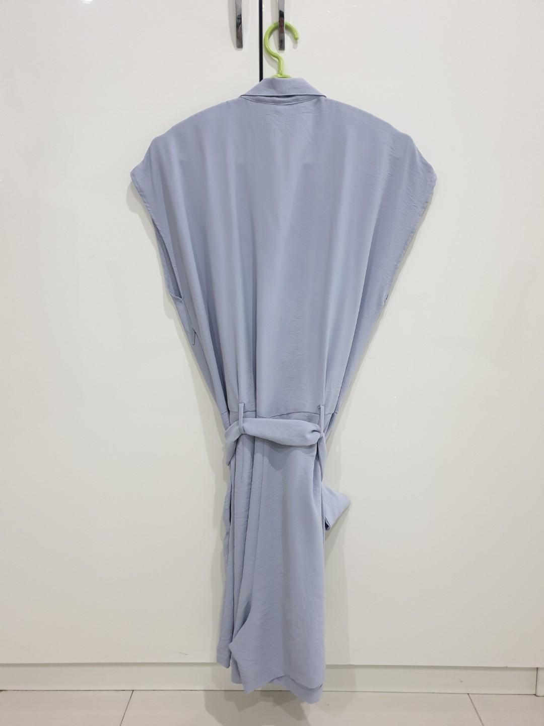 mango wrap short jumpsuit