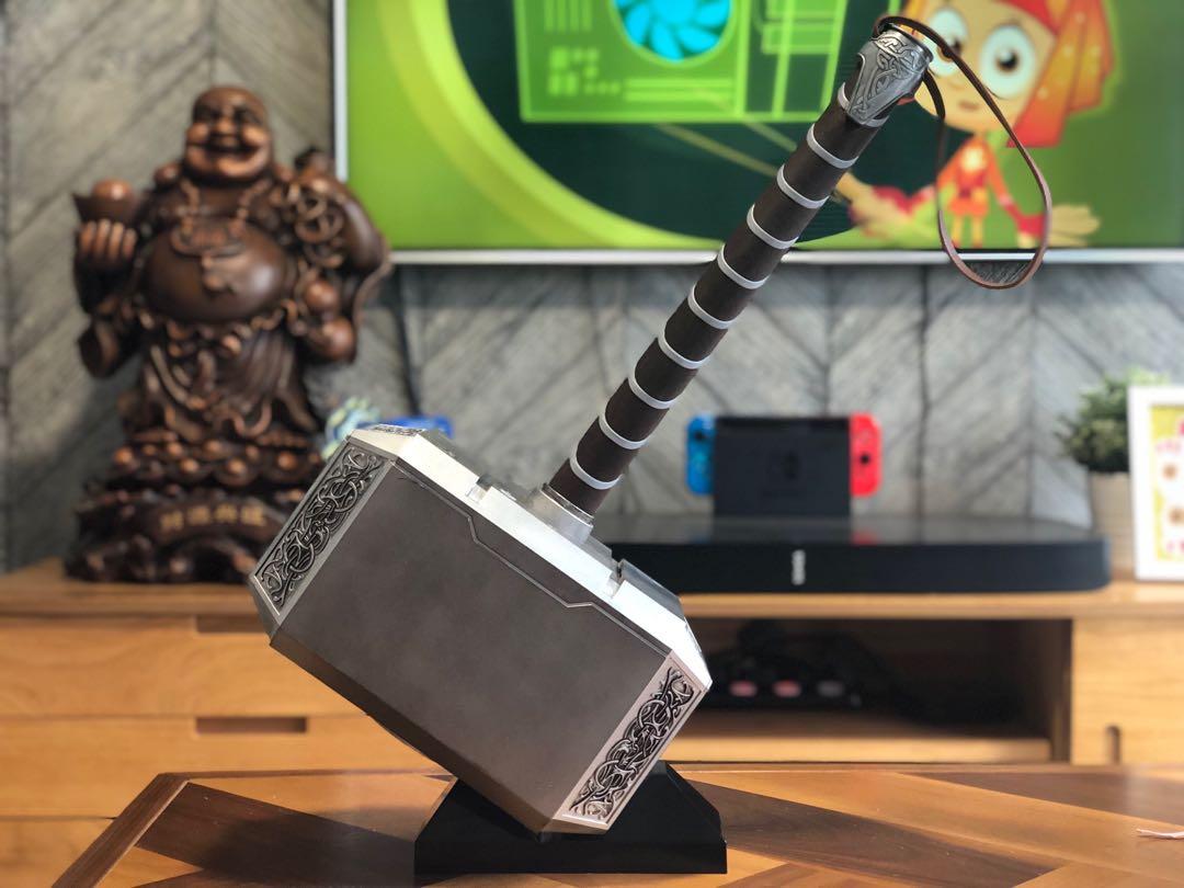 Hasbro Marvel Legends Series Thor Mjolnir Hammer Toys Games Bricks Figurines On Carousell