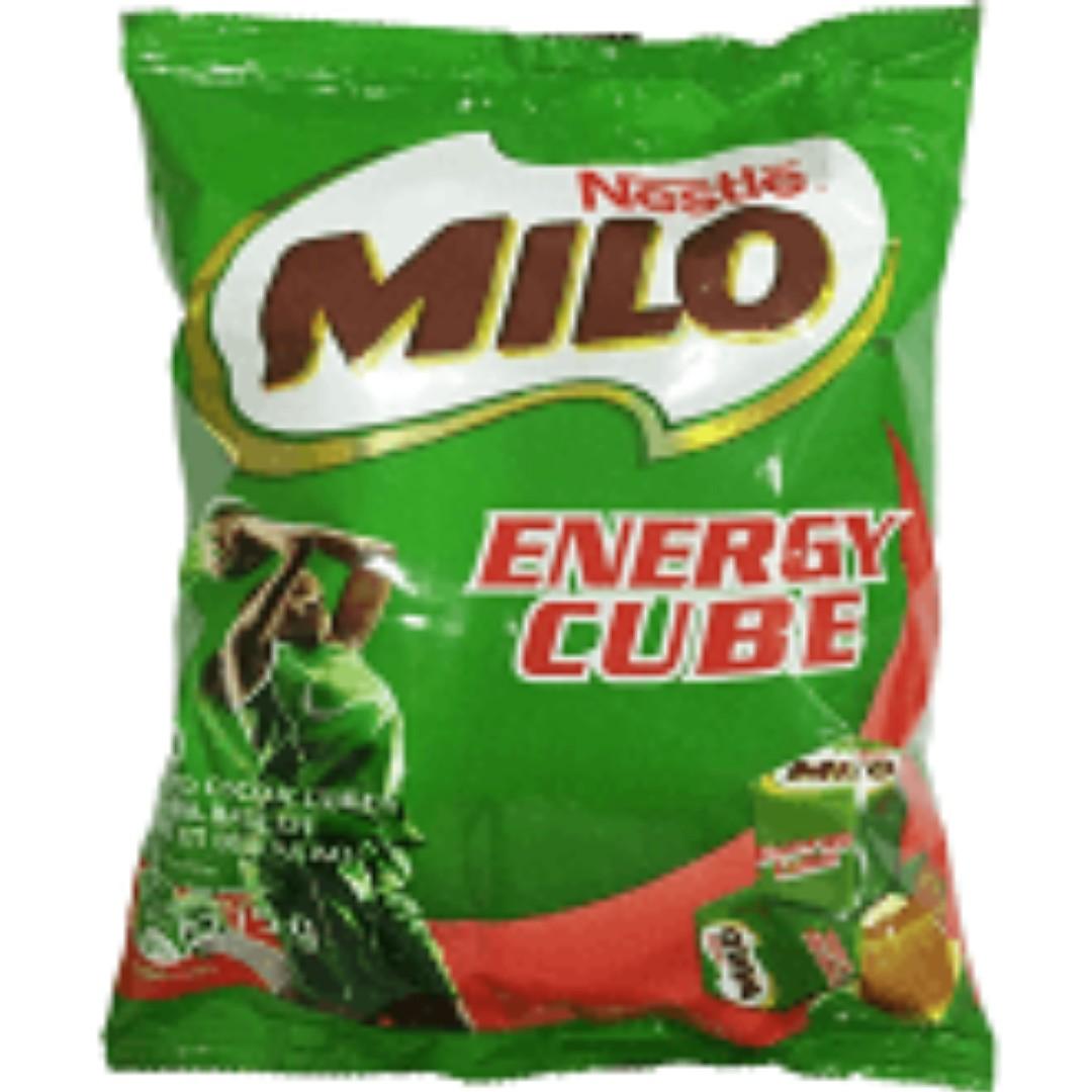 Milo Energy Cube 100cubes Packet 275g Health Nutrition Health Supplements Health Food Drinks Tonics On Carousell