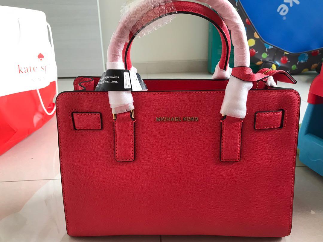 mk red bag