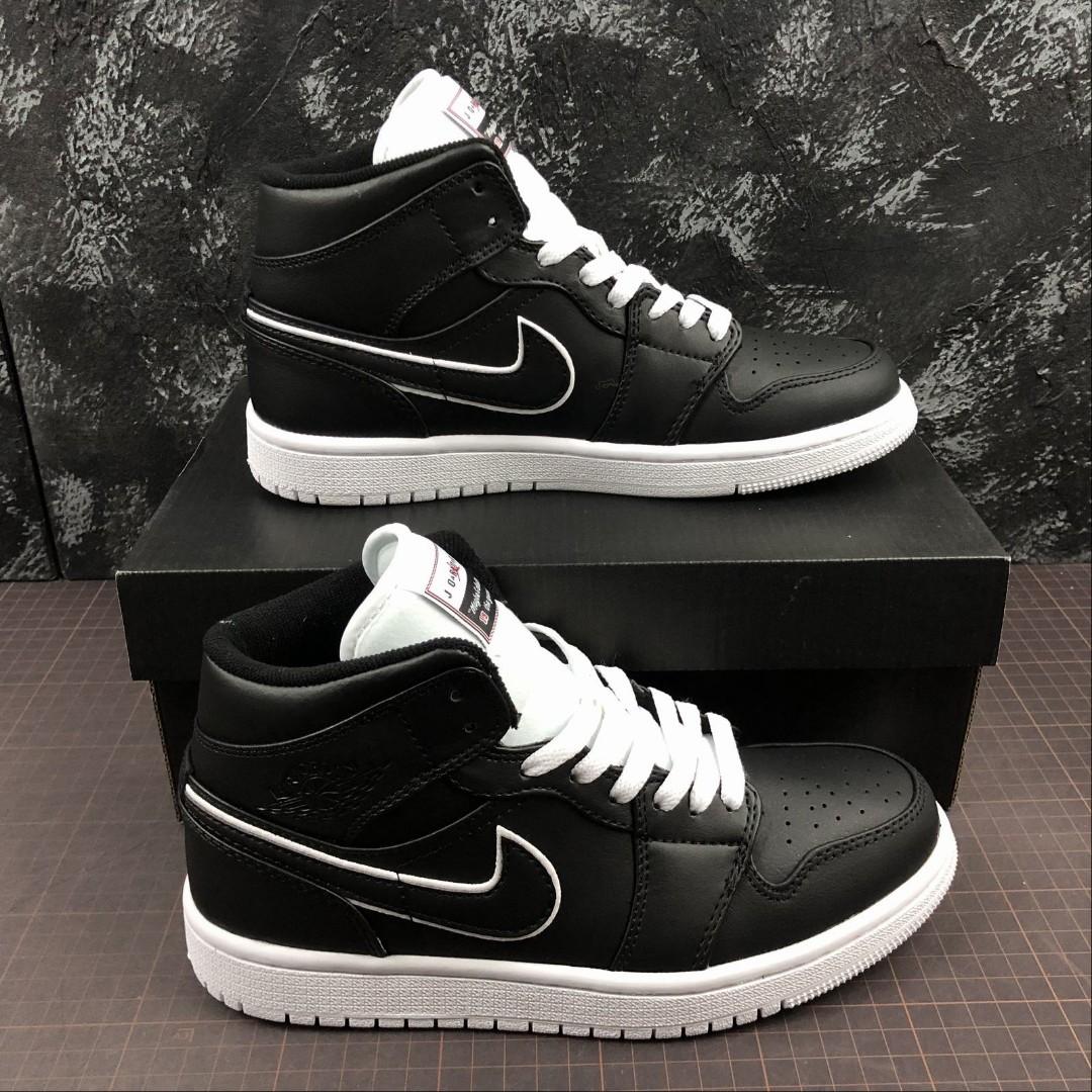 Jordan 1 mid maybe i destroyed the top game