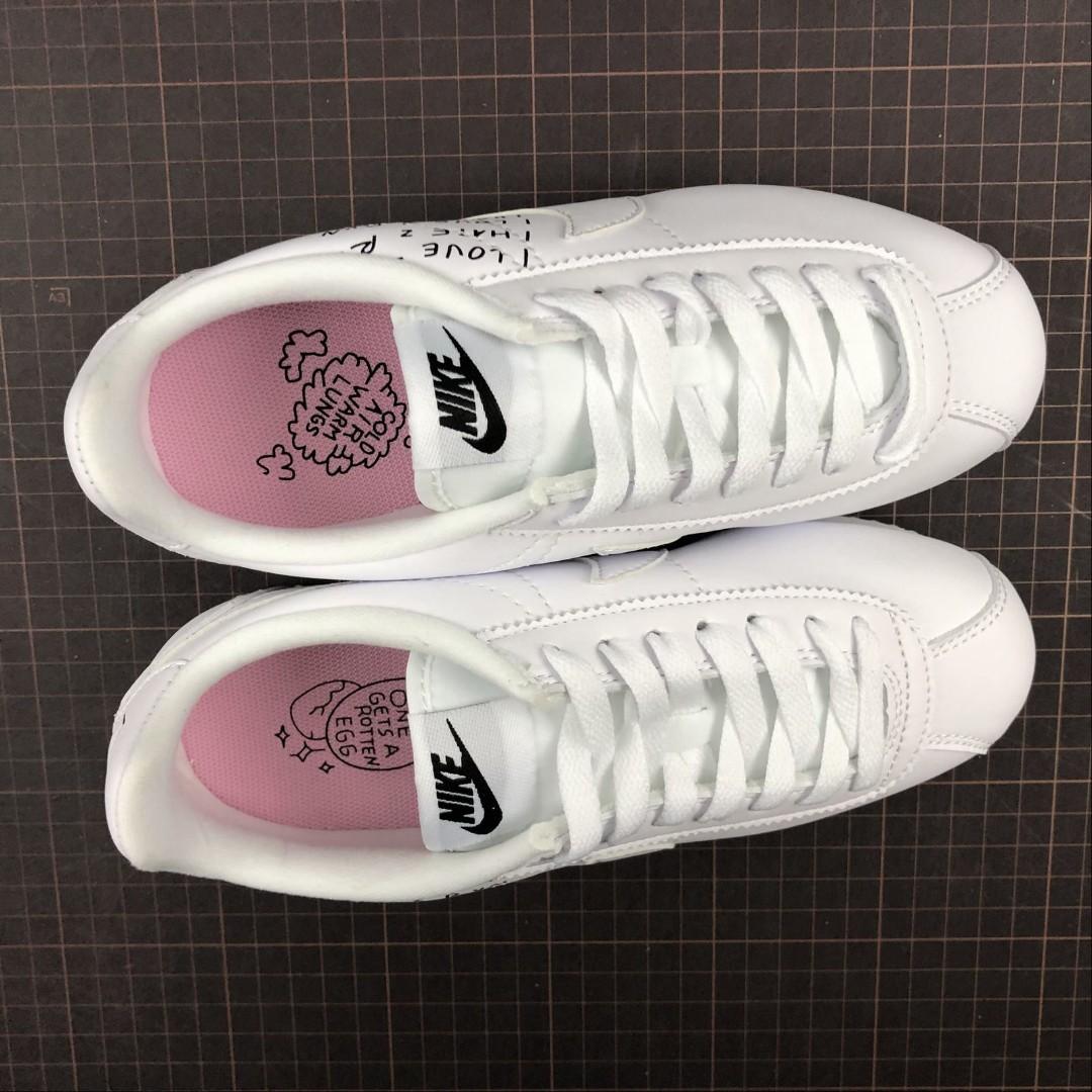 last one gets a rotten egg nike cortez