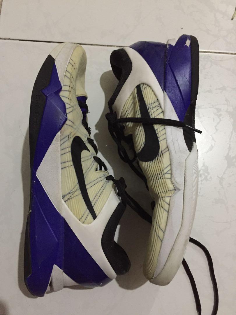 Nike Zoom Kobe 7 White Purple Black