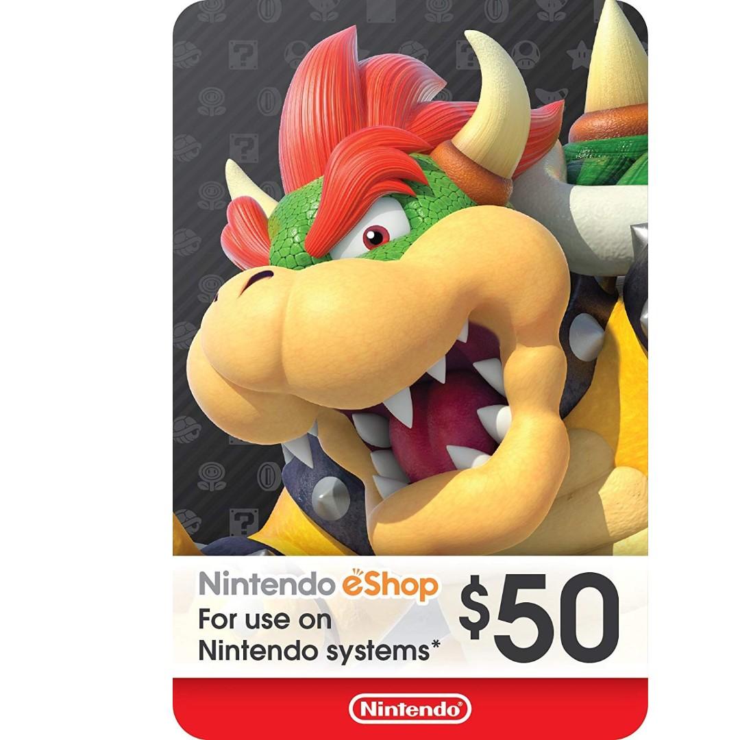 gift card for nintendo switch