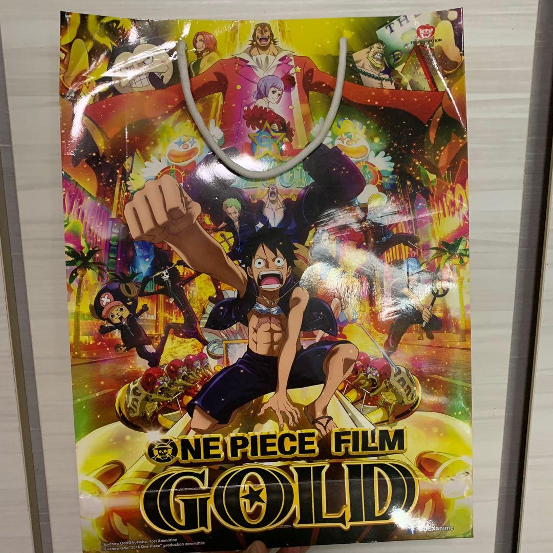 Get Wallpaper One Piece Film Gold Paper Bag Everything Else On Carousell HD