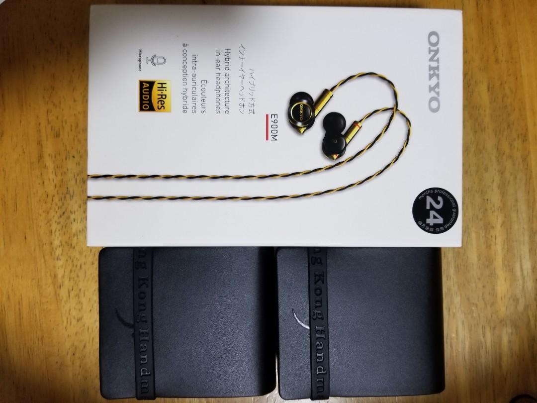 ONKYO E900M 連六絞銅線及八絞銀線, 興趣及遊戲, 音樂、樂器& 配件