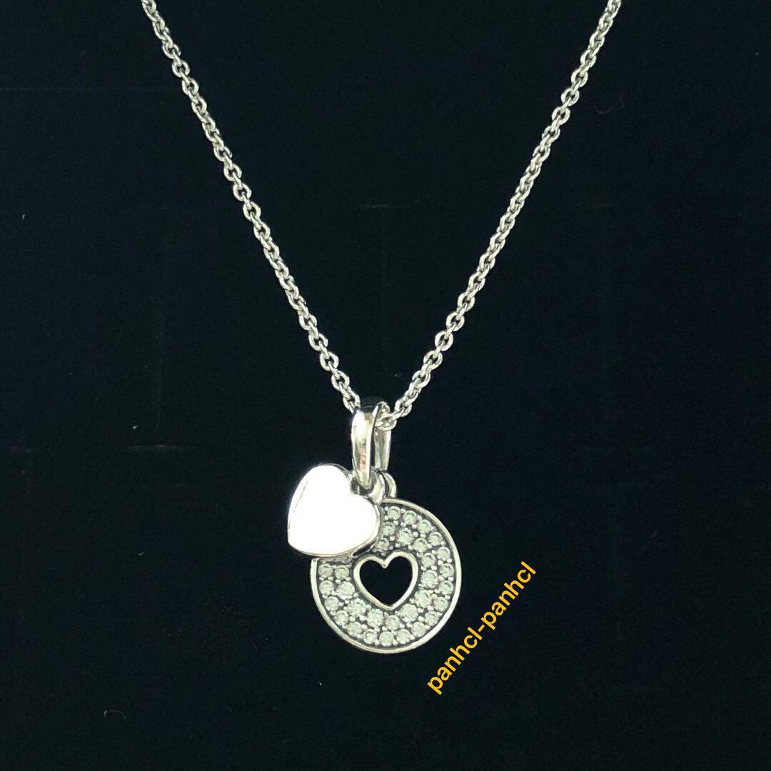 Celebration hearts necklace pandora sale