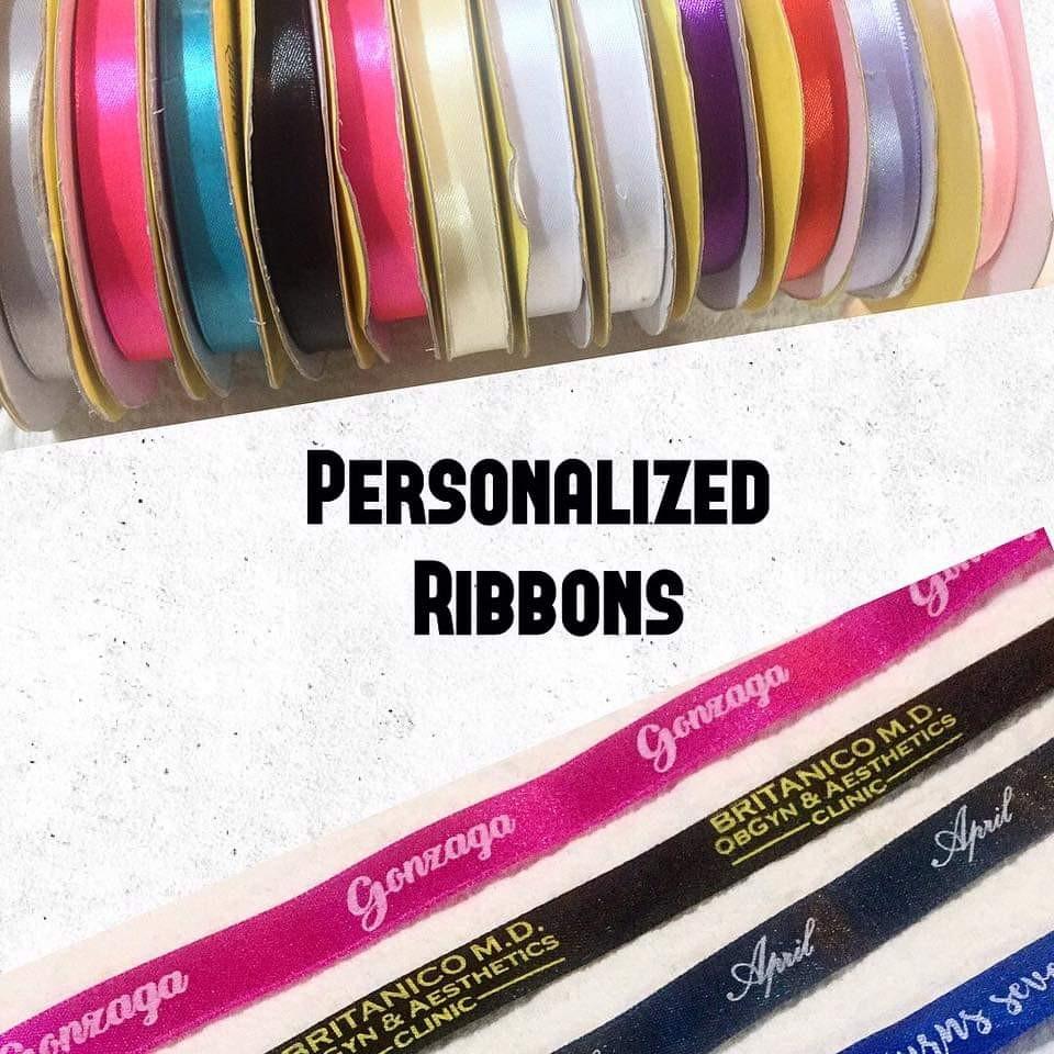 my personalized ribbons