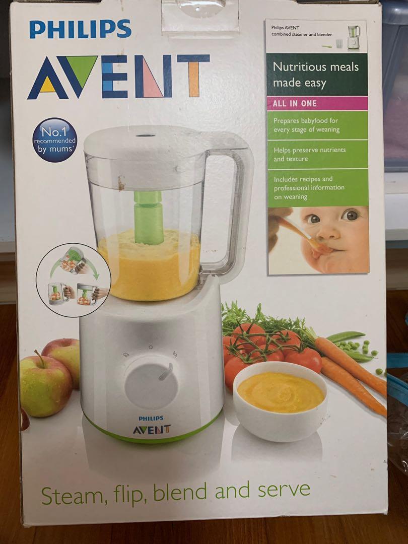 Philips Avent baby food steamer & blender, Babies & Kids, Nursing