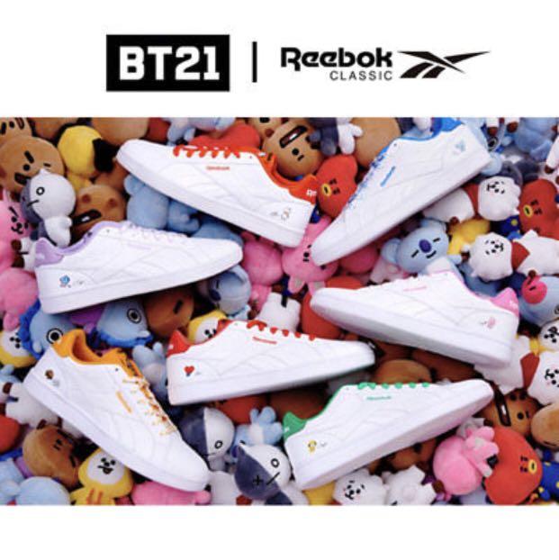 reebok x bt21 royal complete 2lcs