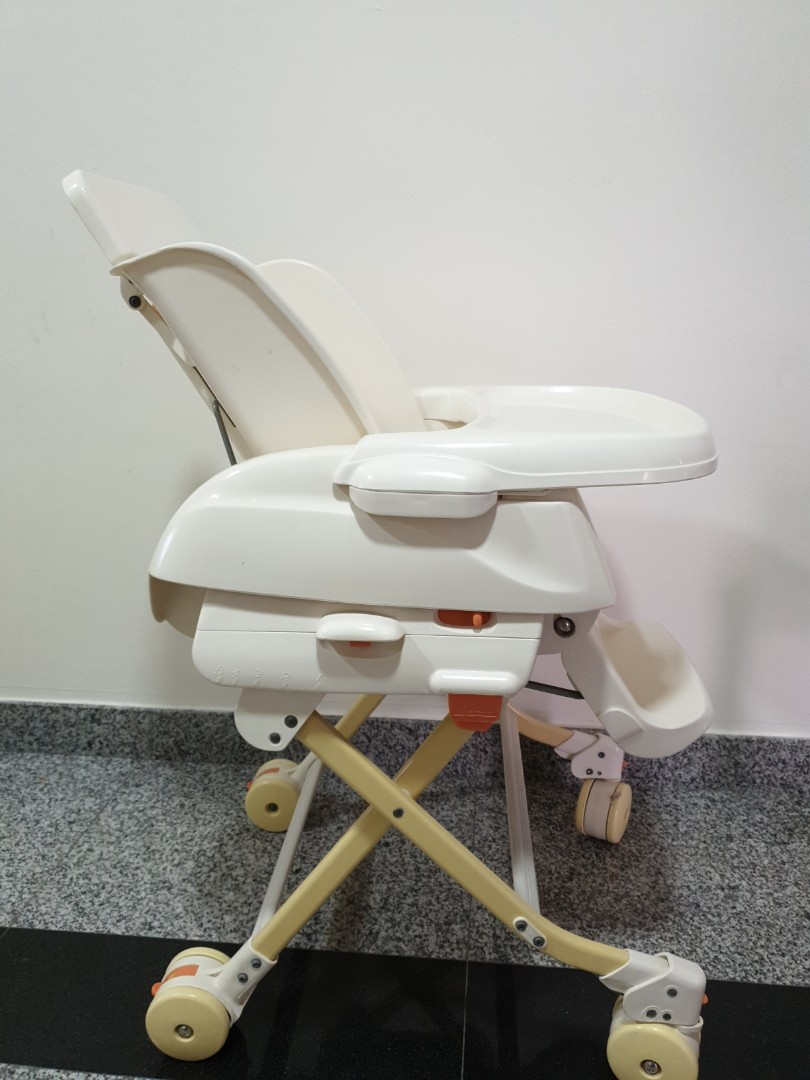 Rocking chair on sale with baby bed