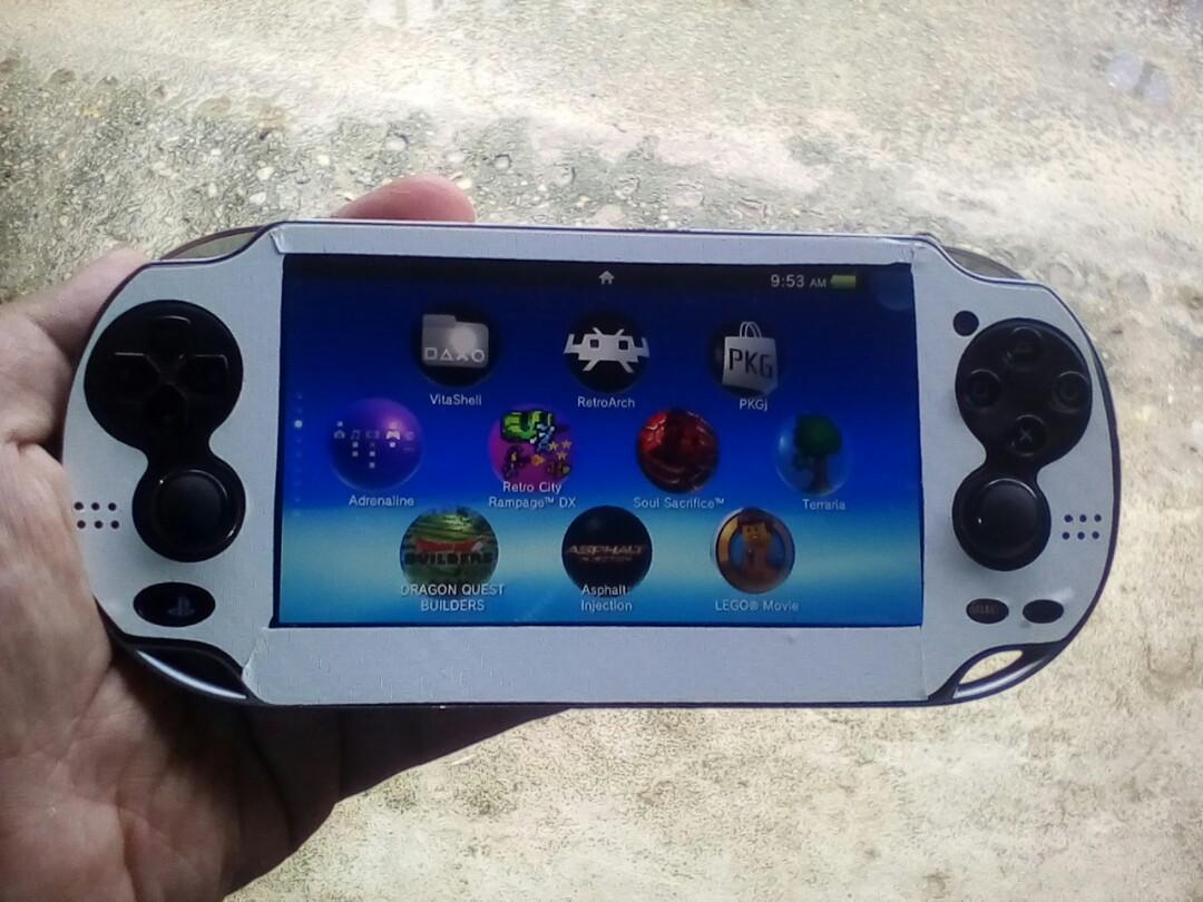 Ps vita 1k henkaku dengan 200+ games, Video Gaming, Video Game Consoles,  PlayStation on Carousell