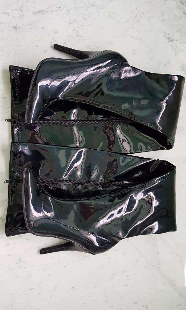 Pvc thigh clearance boots