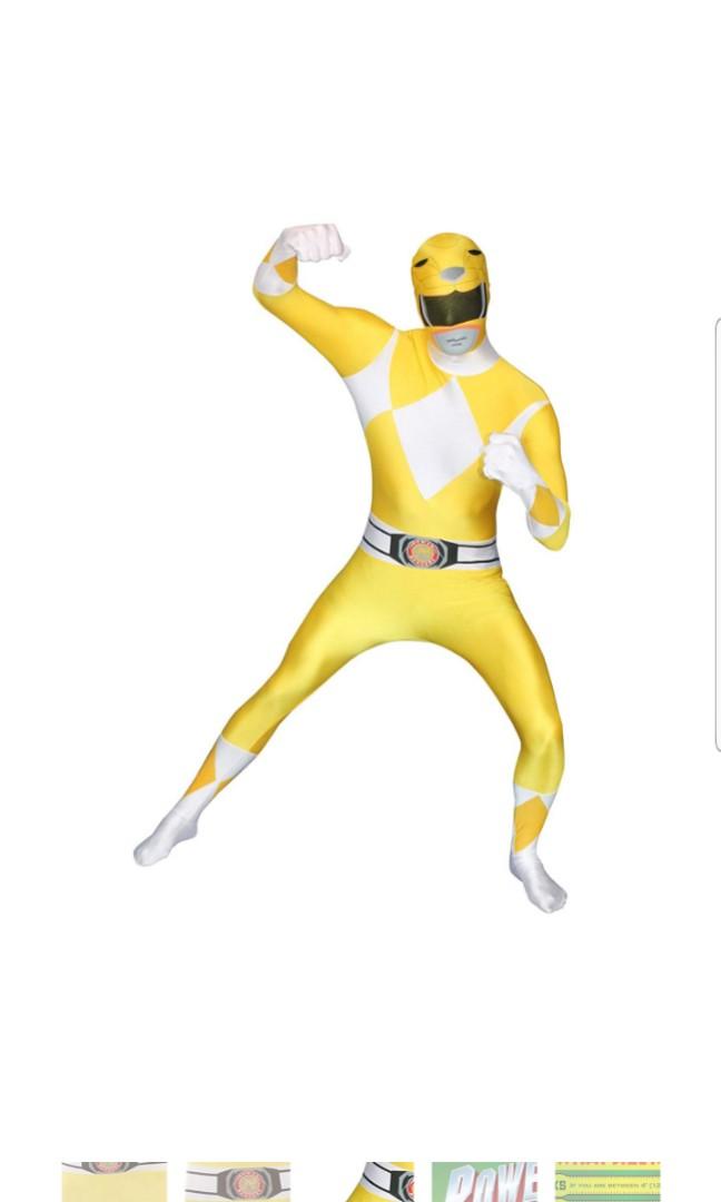 Official Pink Power Ranger Morphsuit Fancy Dress Costume 5/"5-5... size Large