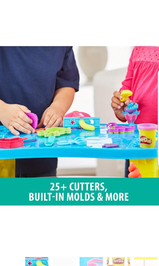 play doh storage table
