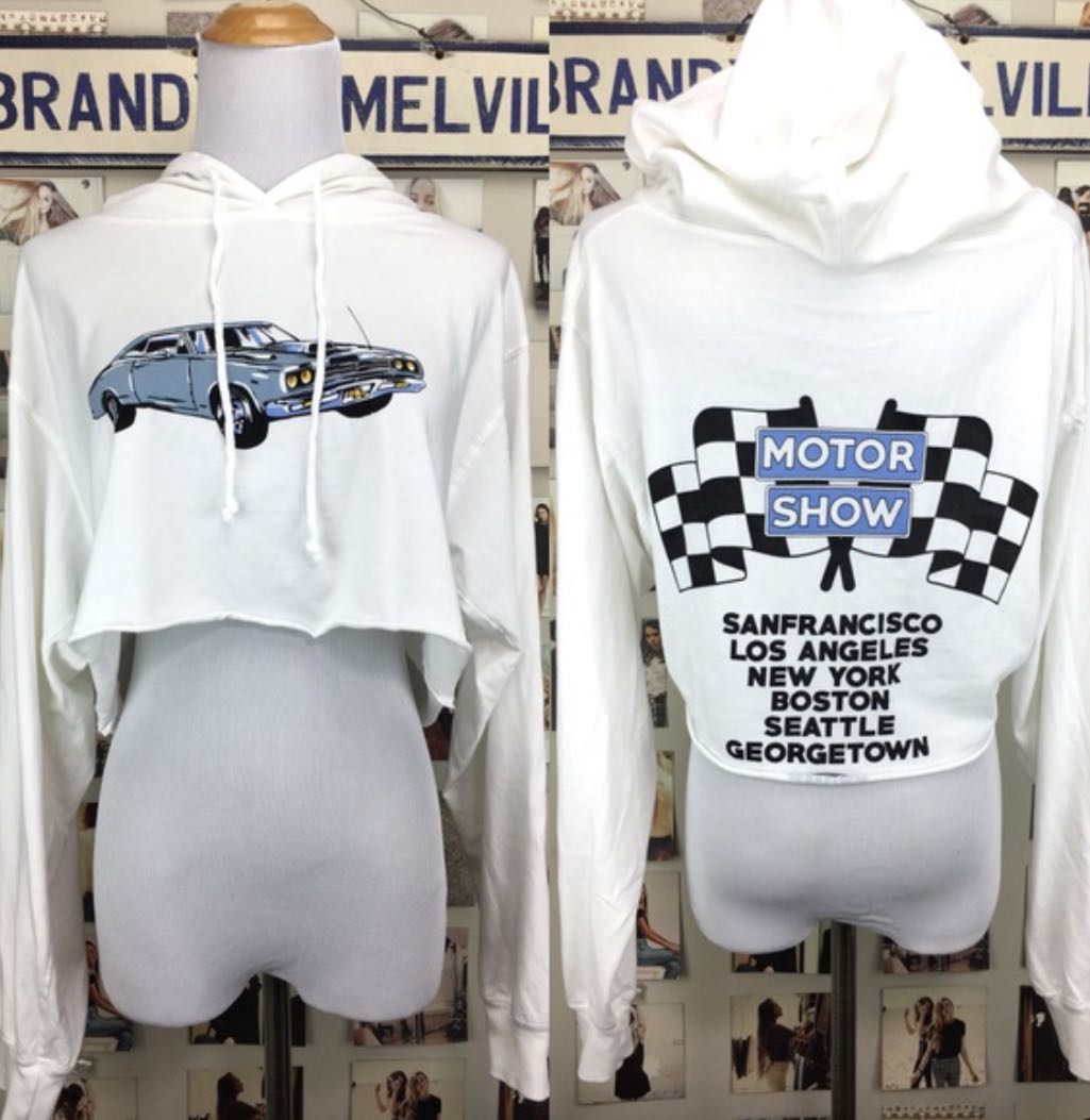brandy melville car sweatshirt