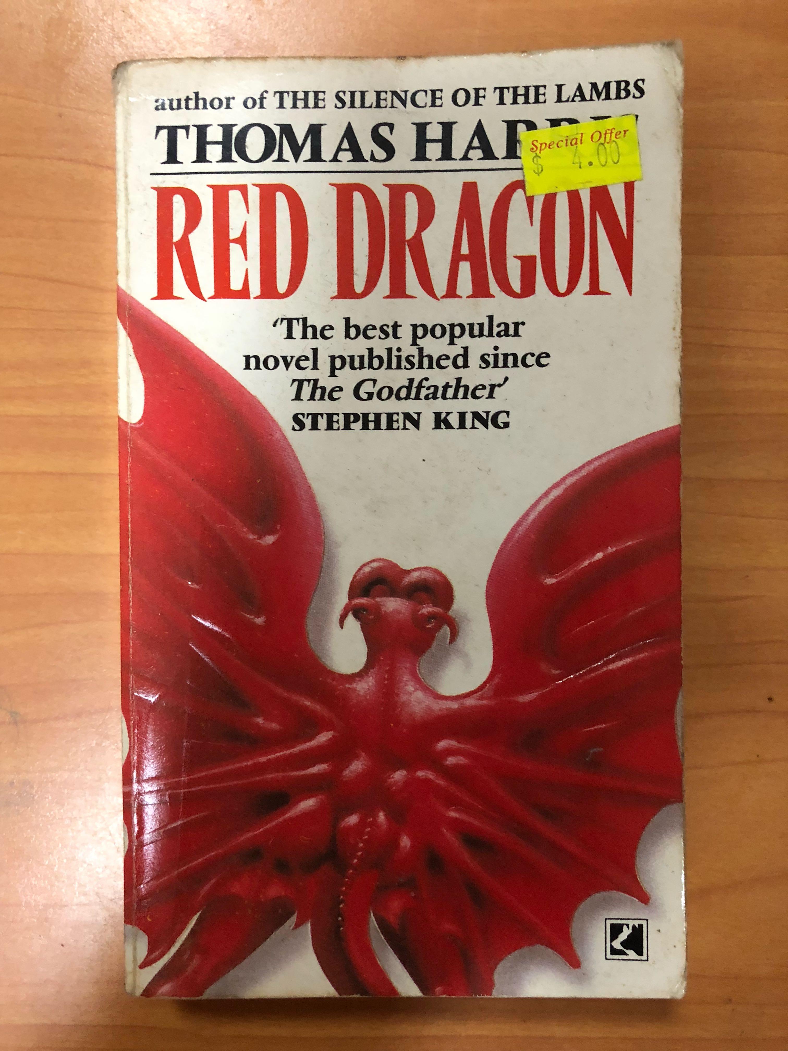 Red Dragon Thomas Harris Books Stationery Fiction On Carousell