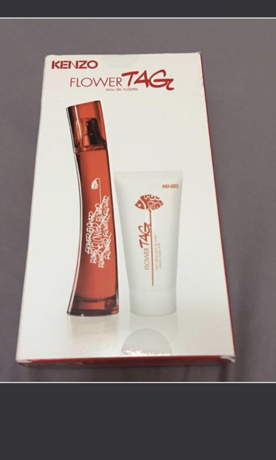 kenzo flower tag perfume