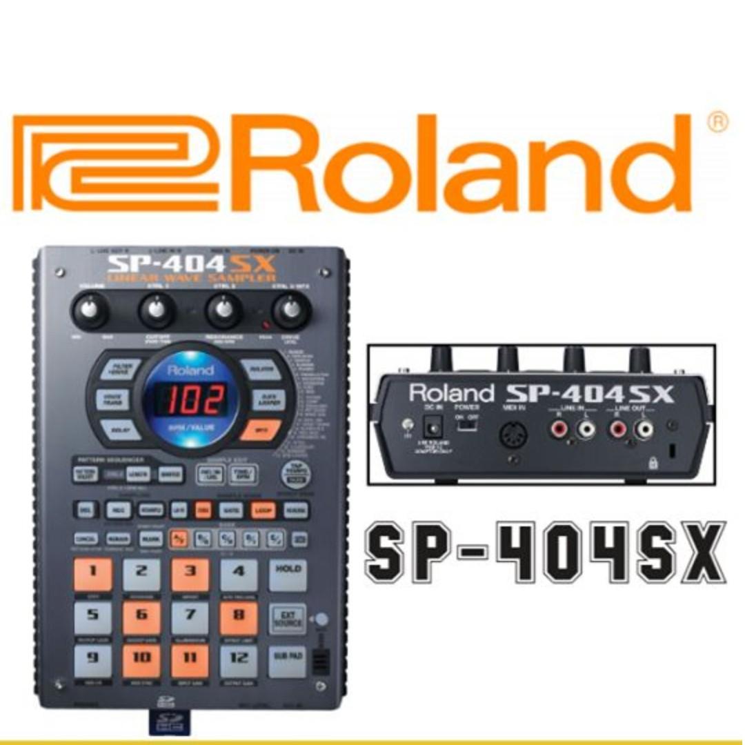 Roland Sp 404sx Linear Wave Sampler Music Media Music Accessories On Carousell