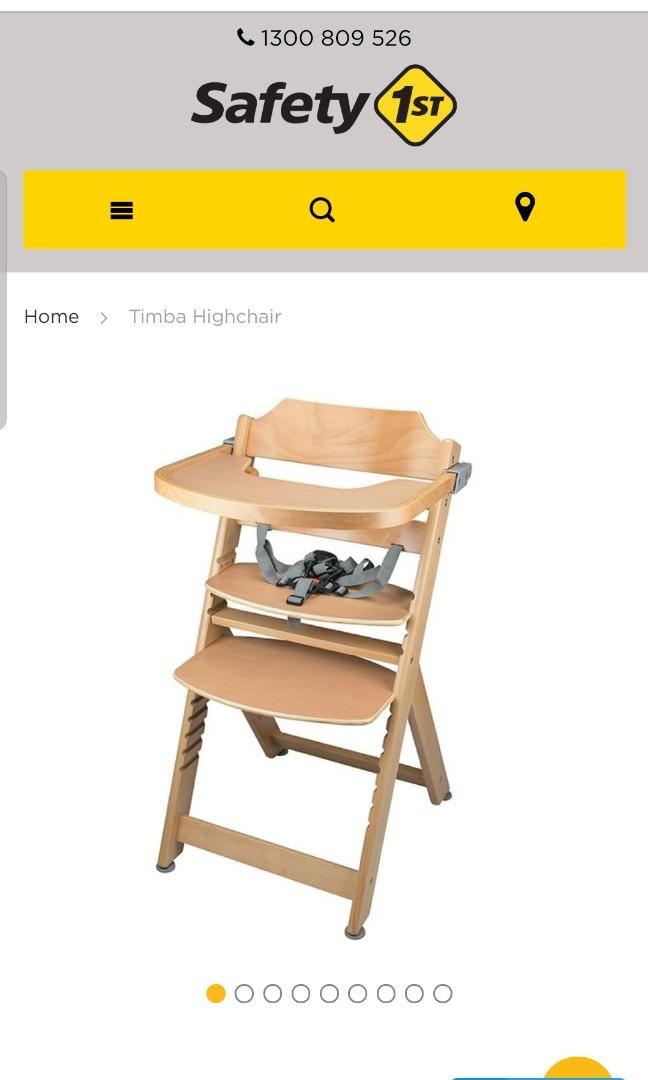 safety first wooden high chair