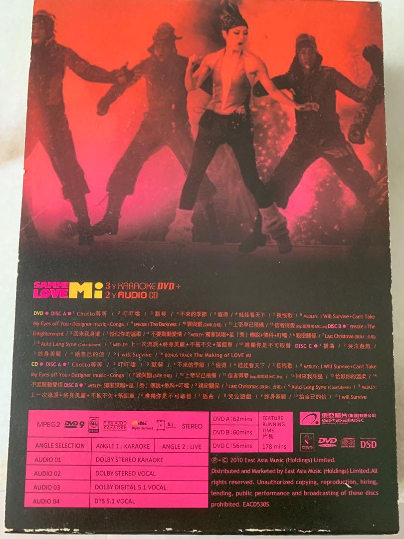 Sammi Cheng Concert 3 Dvd 2 Cd Music Media Cds Dvds Other Media On Carousell
