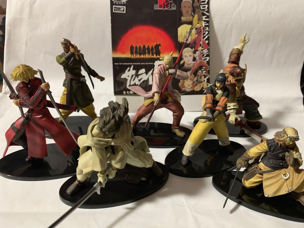 Wallpaper Samurai 7 Figure Collection Set Of 7 Toys Games Bricks For iPhone