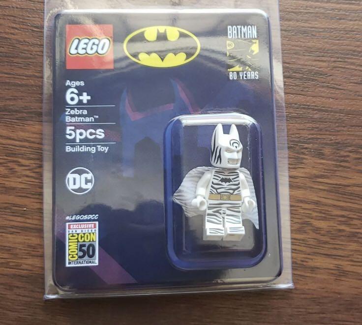 SDCC Lego 2019 Zebra Batman 80th Anniversay Hobbies Toys Toys