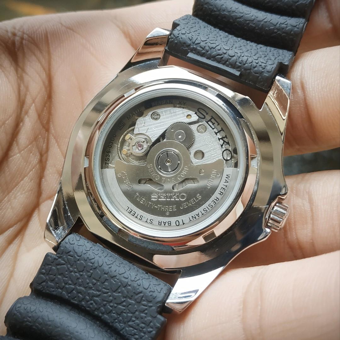 Seiko 5 Sports SNZF17 SNZF17J2 Sea Urchin Arabic Day Mulus Like New