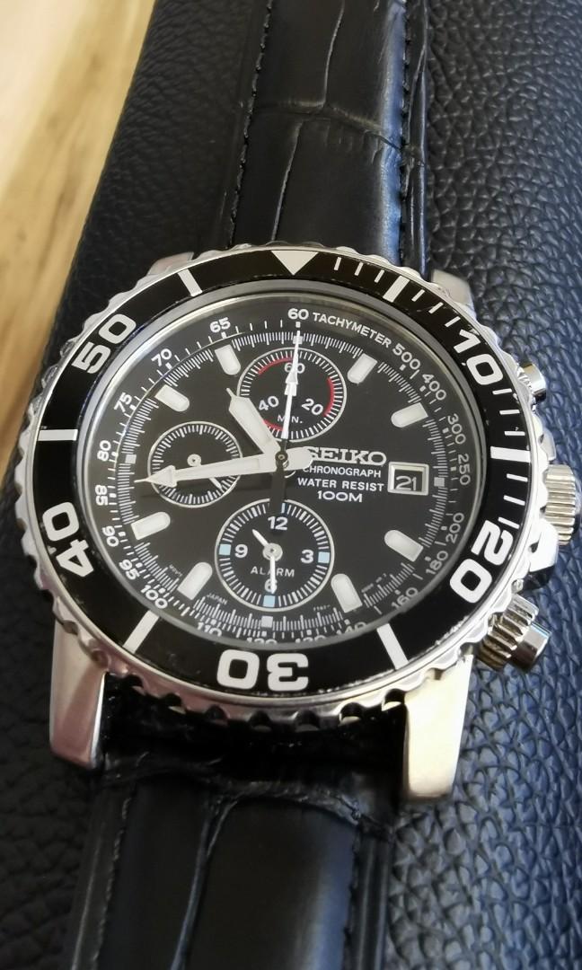 SEIKO WATCH 7t62 0cv0, Men's Fashion, Watches & Accessories, Watches on  Carousell