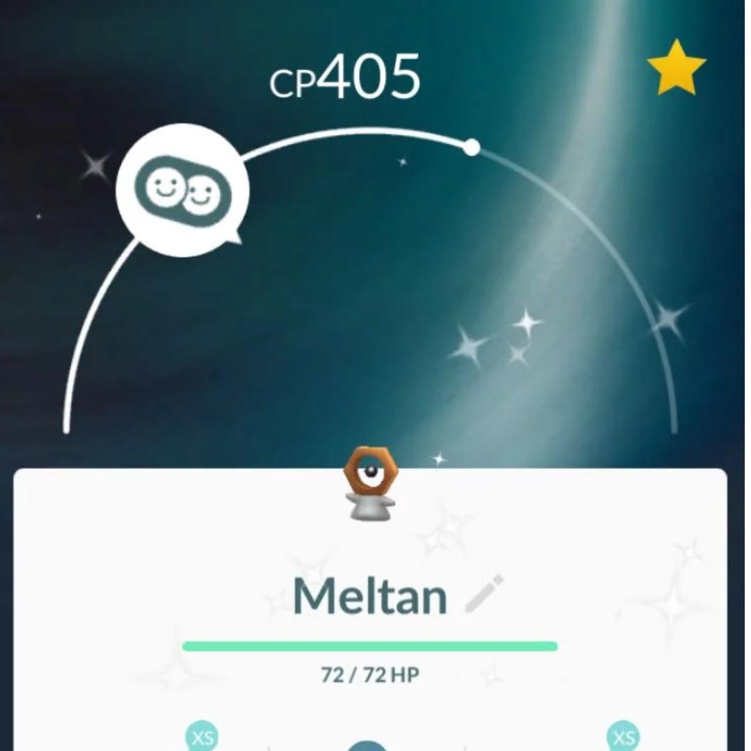 SHINY MELTAN Pokemon Go, Video Gaming, Gaming Accessories, Game Gift