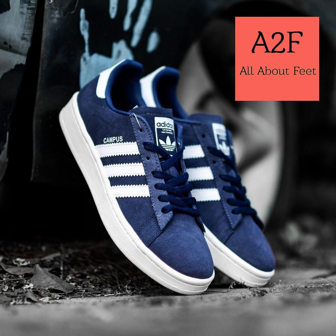 SNEAKERS ADIDAS CAMPUS NAVY WHITE 