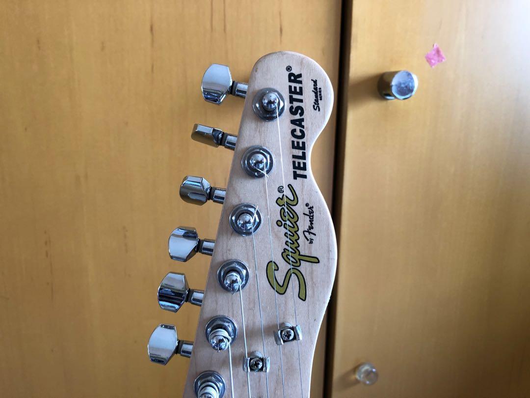 fender squier standard telecaster rw vintage blonde