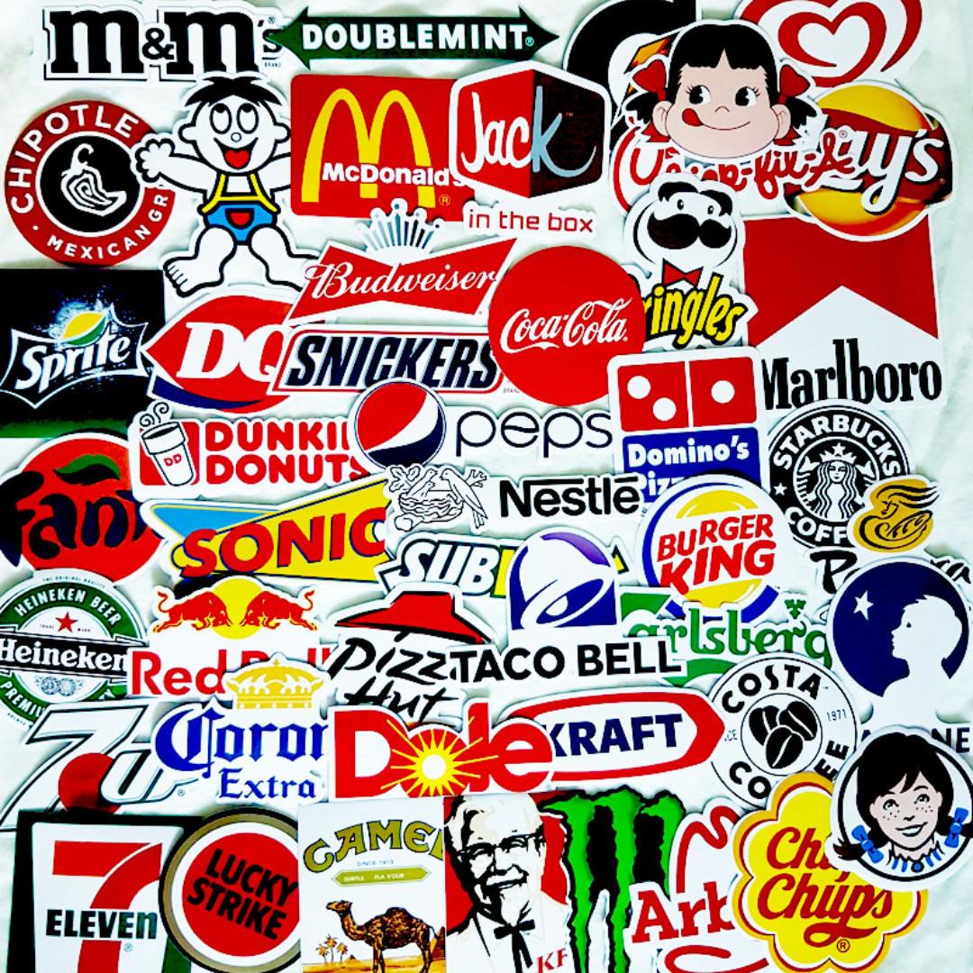 Sticker Pack Food Lovers Laptop Stickers Luggage Stickers Bombing Stickers Mobile Stickers Everything Else On Carousell