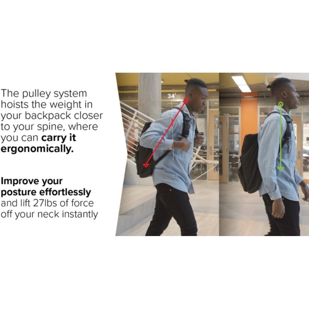 SuperStraps Lift backpack weight and strain instantly, Everything Else on Carousell