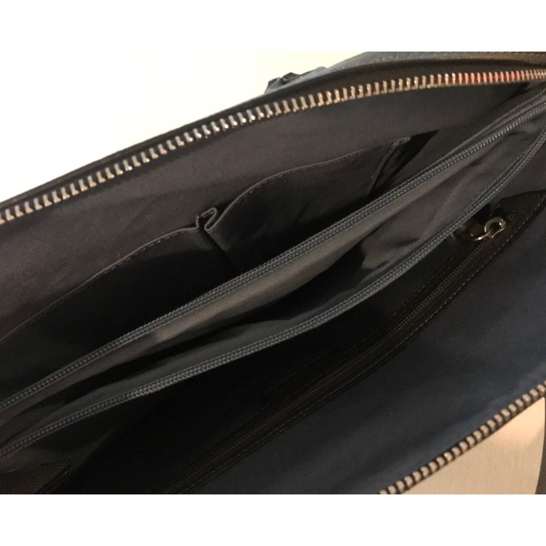 Ted baker nubuck document bag store
