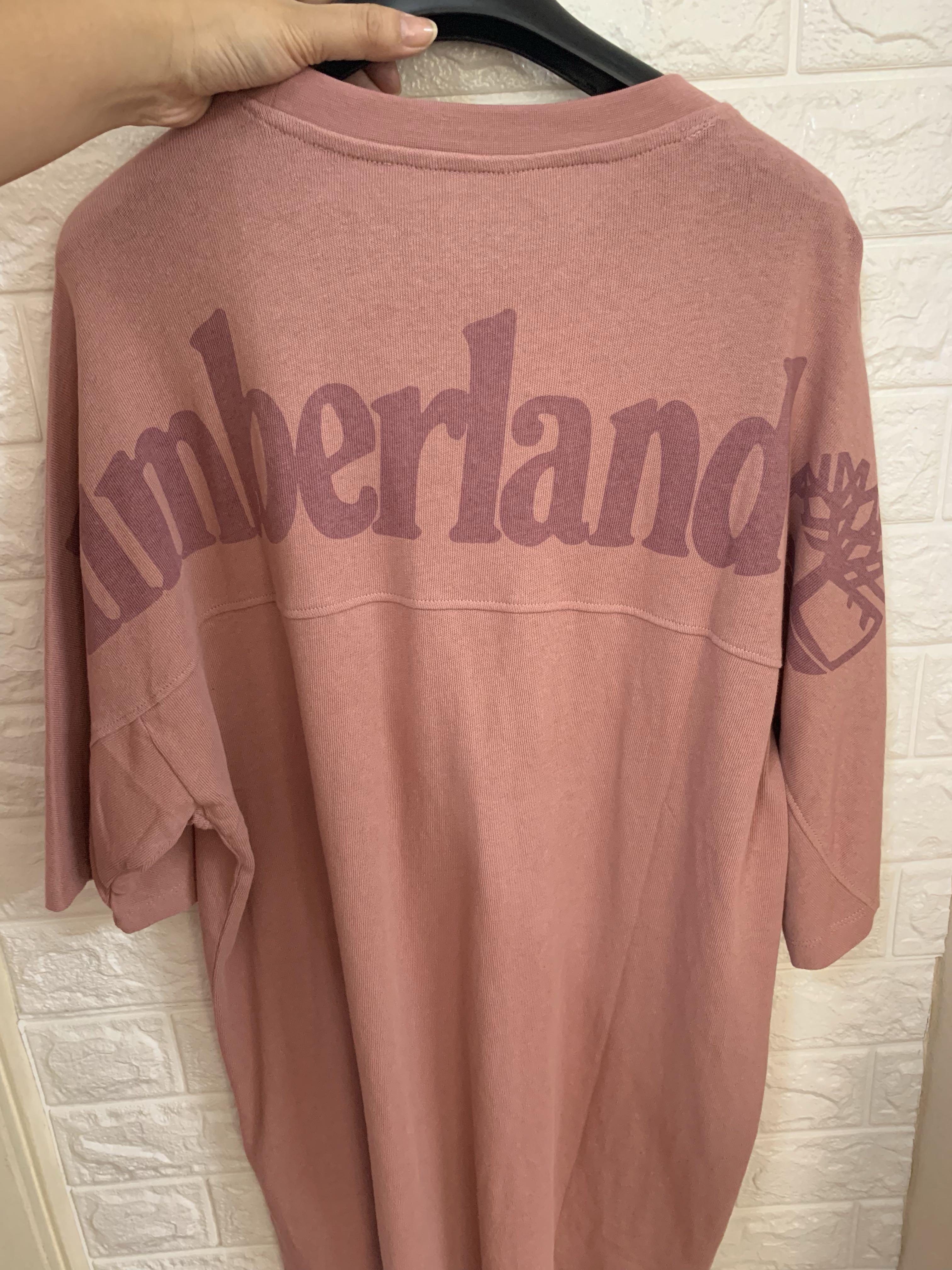 red timberland t shirt