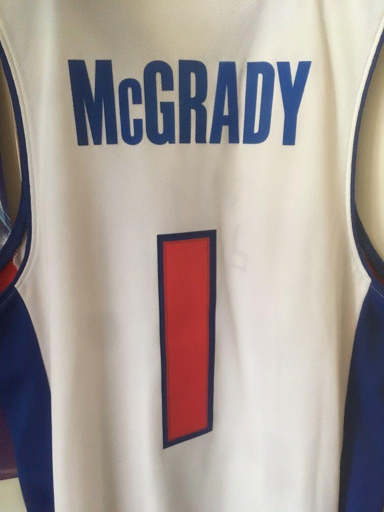 tracy mcgrady detroit pistons jersey