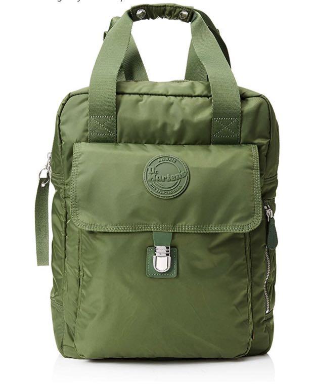 dr martens green backpack