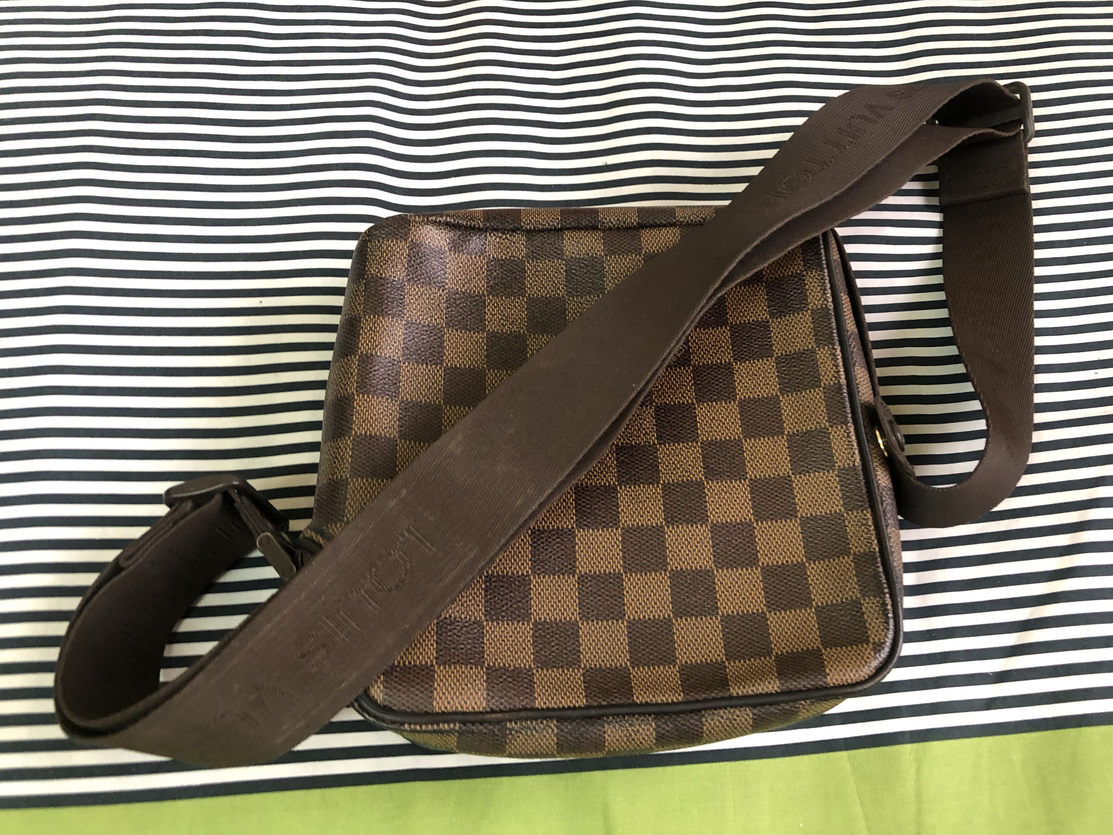 Louis Vuitton - Damier Ebene Olav PM Shoulder Messenger Crossbody bag in  Taiwan