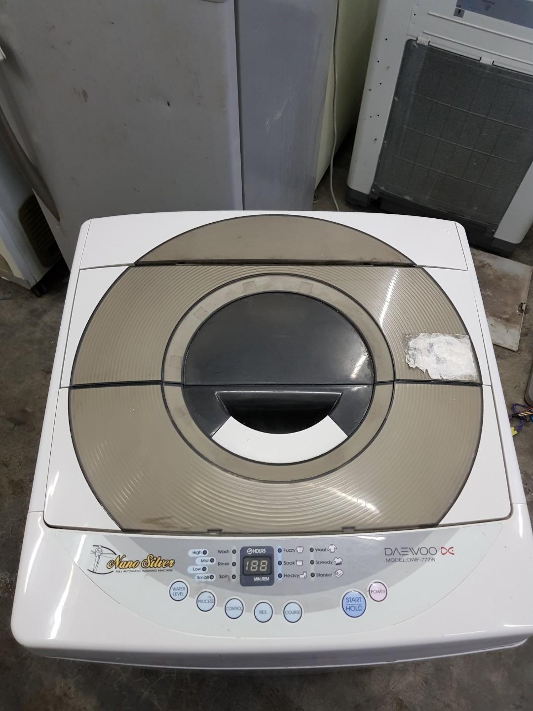 Washing Machine Mesin Basuh Kitchen Appliances On Carousell