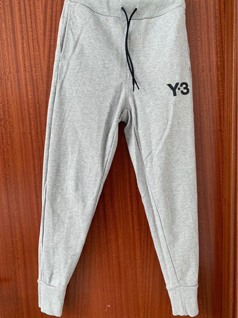 y3 grey joggers
