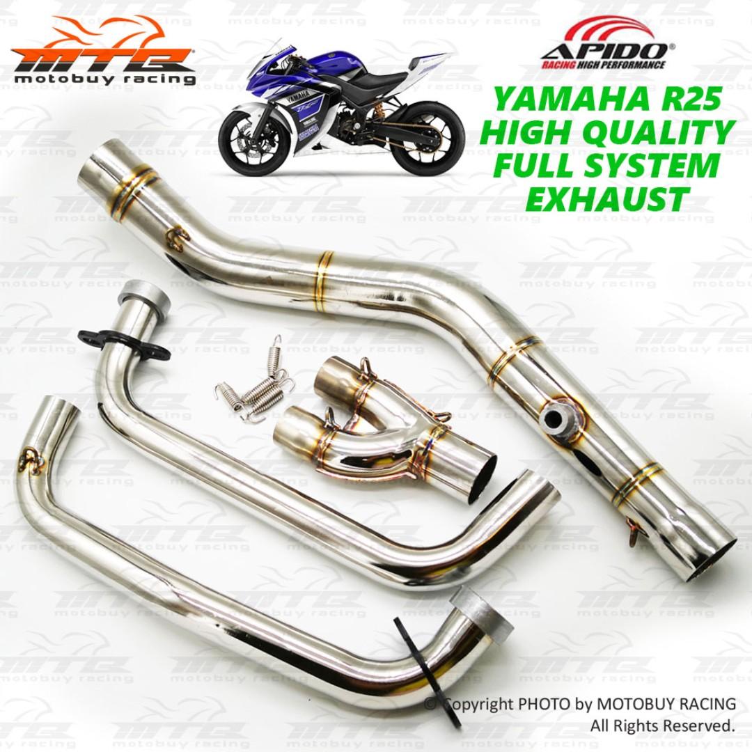 R25 full system exhaust best sale