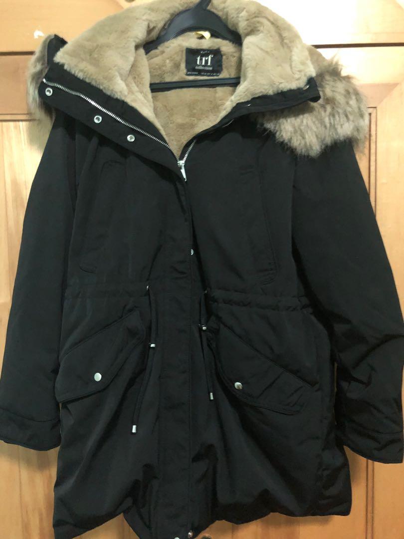 ZARA trf collection - winter coat 