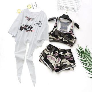 Camouflage swimwear 3in 1